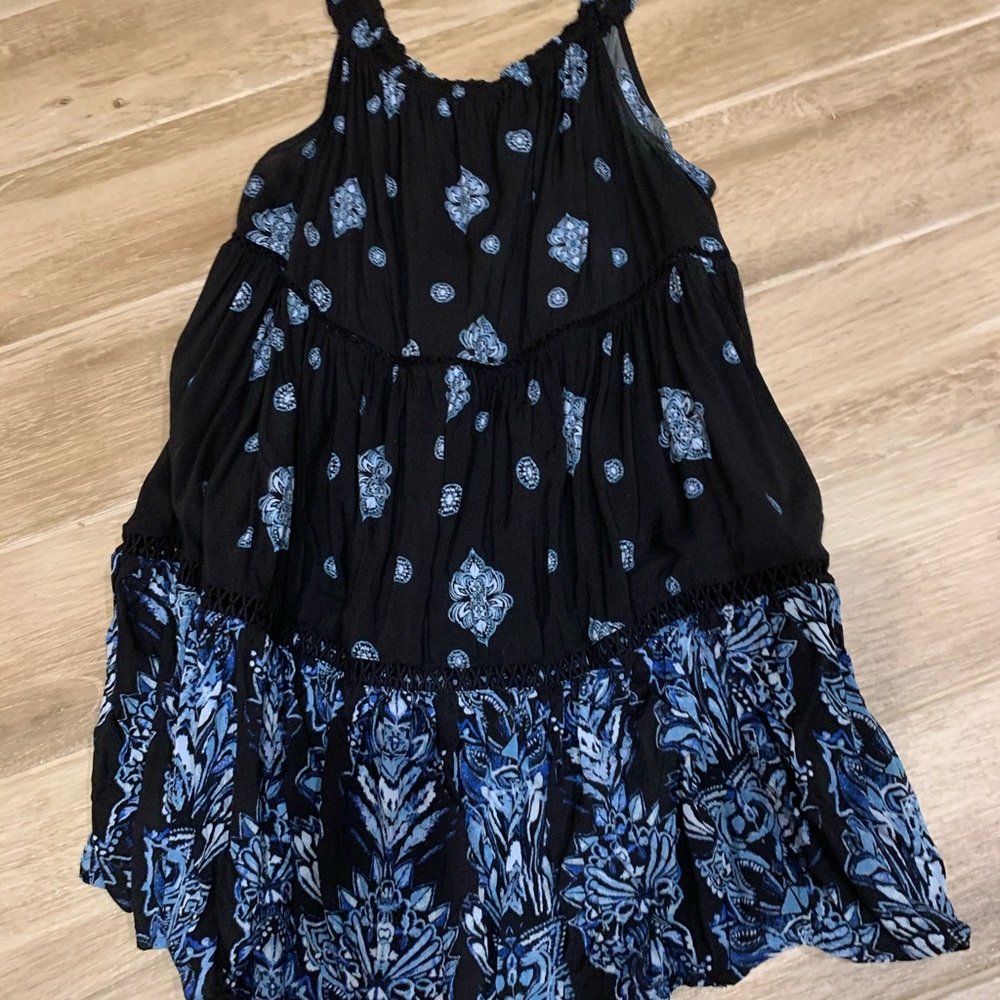 Free People Talk to Me Trapeze Dress Size L